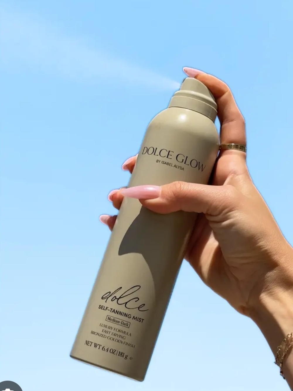 Self-Tanning Mist — (Dolce GLOW ) & Mit